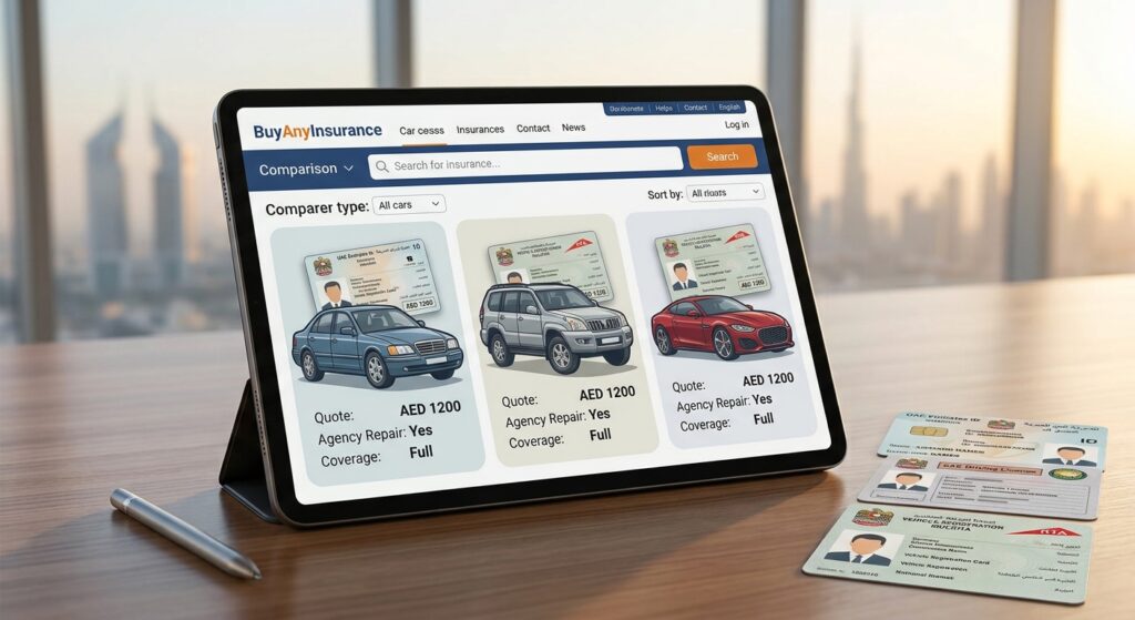 How you can compare car insurance quotes on insurance sites.