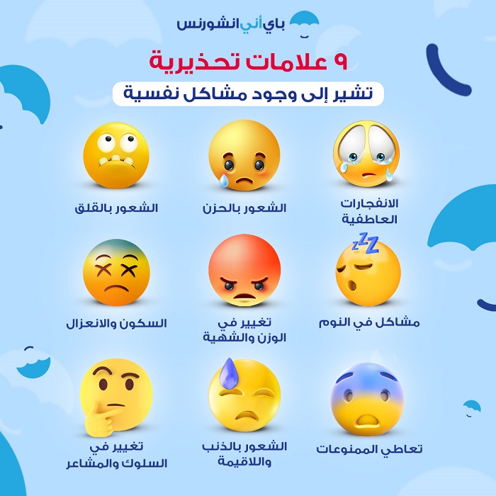 أعراض وجود مشكلة نفسية