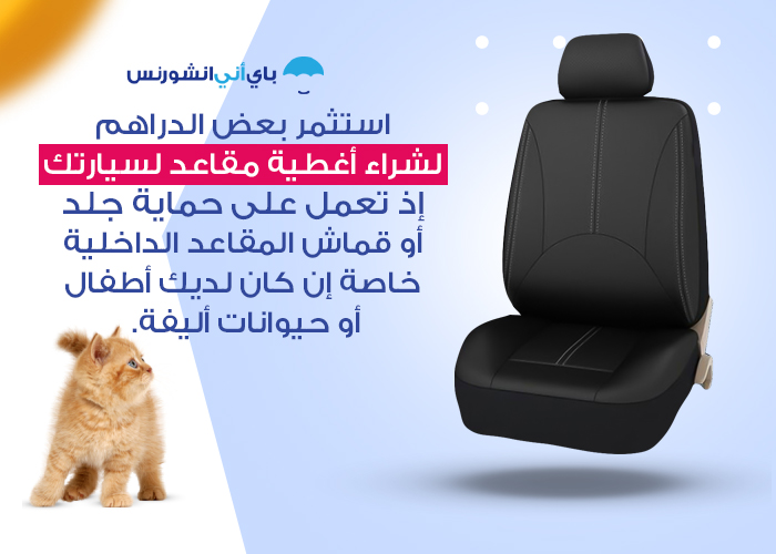 حماية مقاعد السيارة