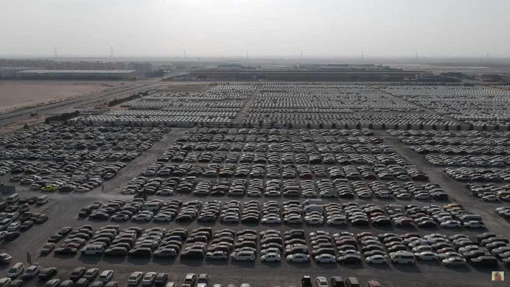 مقبرة السيارات في دبي