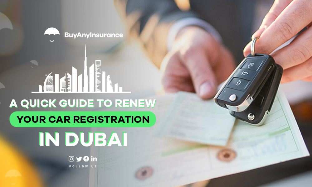 car registration renewal Dubai