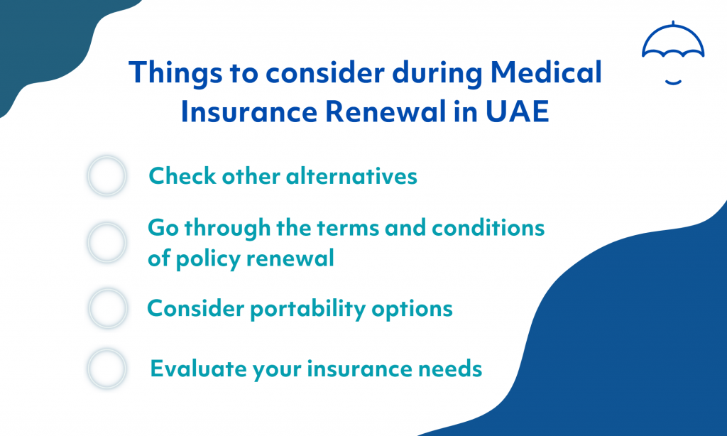 Medical Insurance Renewal in UAE