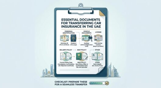 What documents I need to transfer my car in the UAE
