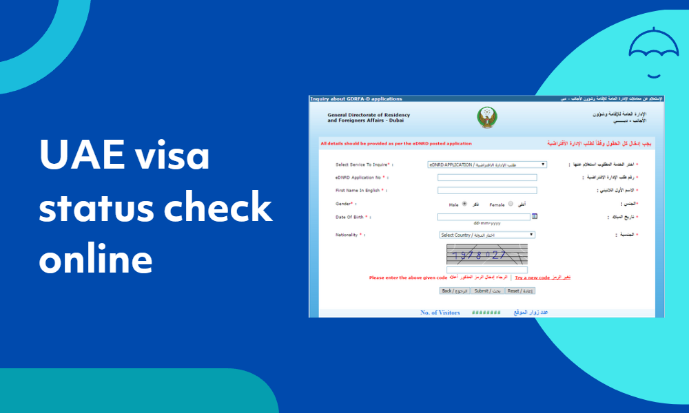 Track UAE Visa Status Online Through Passport Number GDRFA ICP Portal