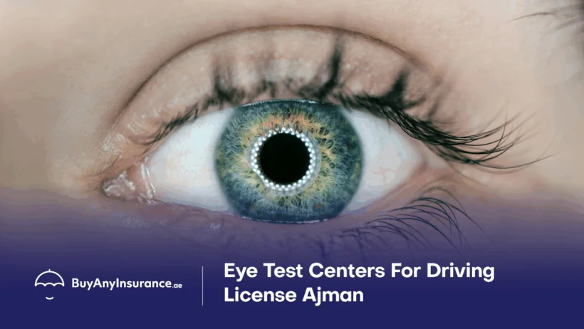 approved eye test center driving license Ajman